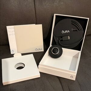 Oura Ring - Silver - Used - Size 9